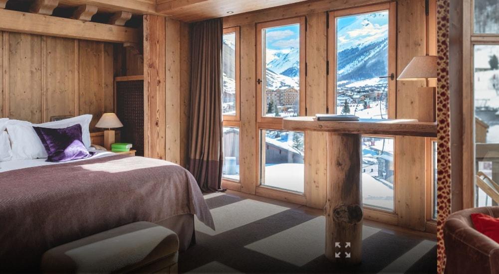 Hotel Les Barmes De L'Ours Val-dʼIsère Exteriér fotografie