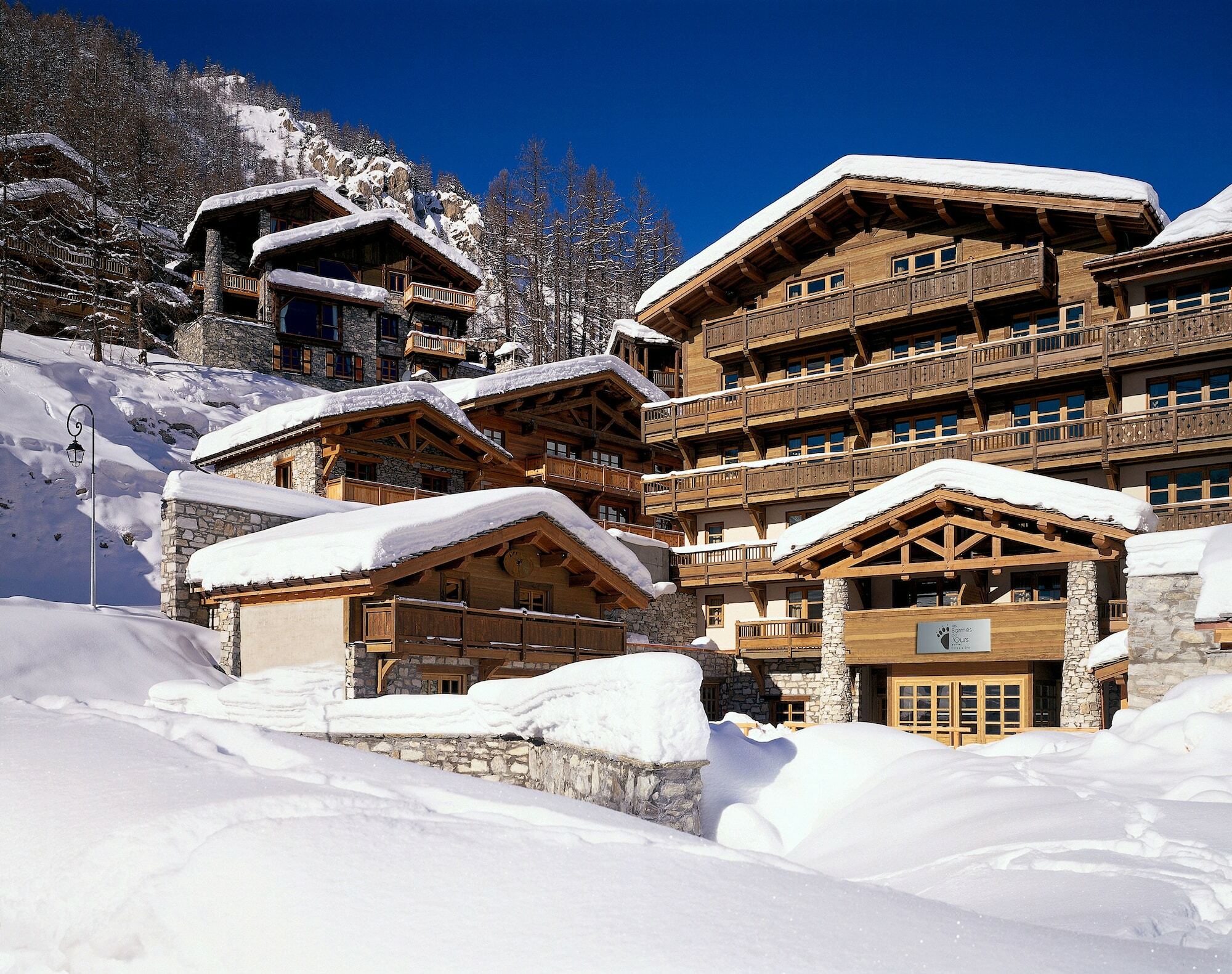 Hotel Les Barmes De L'Ours Val-dʼIsère Exteriér fotografie